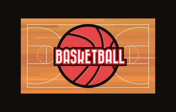 Basket sport design — Stock vektor