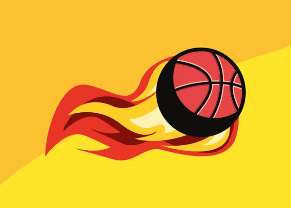 Basquete design desportivo — Vetor de Stock