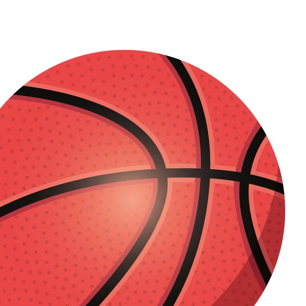 Baloncesto deporte diseño — Vector de stock