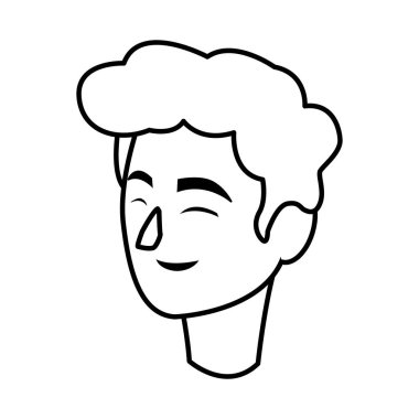 Genç adam baş karakter