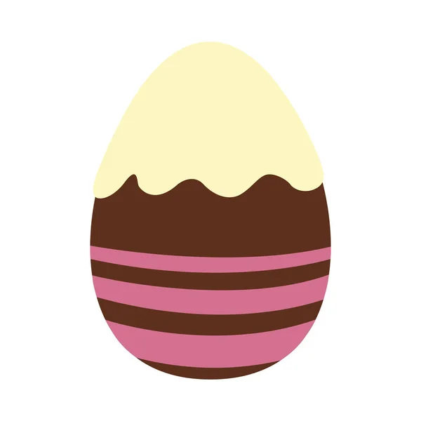 Ευτυχισμένος βαμμένο αυγό του Πάσχα — Διανυσματικό Αρχείο