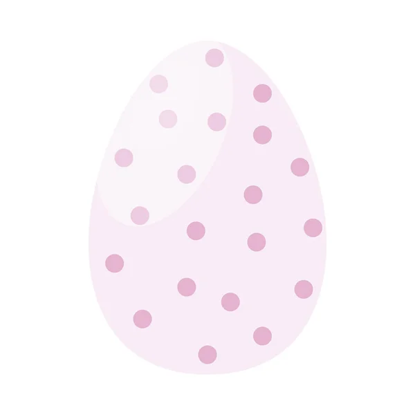 Happy easter egg painted — Stock Vector