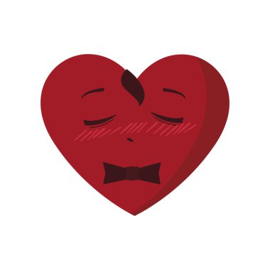 kalp erkek kawaii karakter