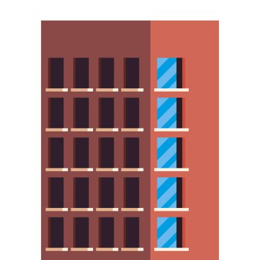 kentsel inşaat simge oluşturma