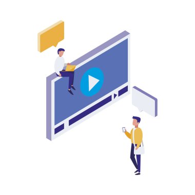 Media player şablonu ile minipeople