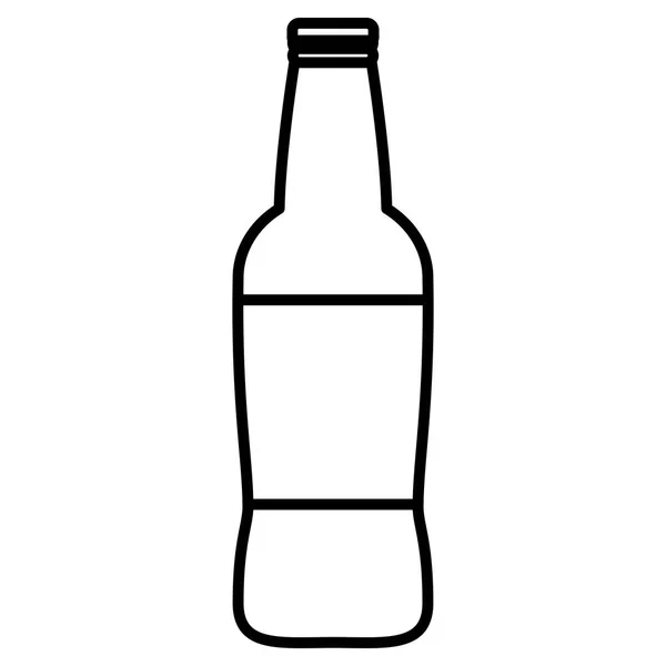 맥주 병 고립 된 아이콘 — 스톡 벡터