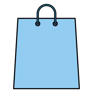 alışveriş çantası izole simgesi