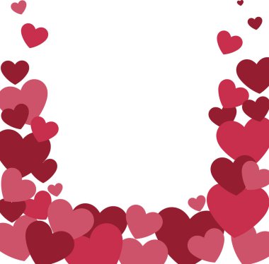 kalpleri sevgi desen simgeler