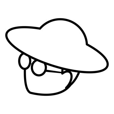 şapka ve güneş gözlüğü ile siyah müzisyen caz