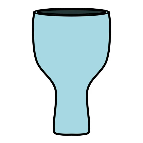 Пивний скляний ізольований значок — стоковий вектор