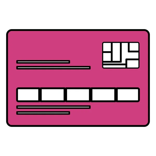 Creditcard ecommerce pictogram — Stockvector