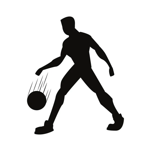 Baloncesto deporte diseño — Vector de stock