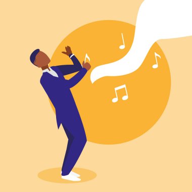 siyah müzisyen caz karakter