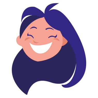 sevimli küçük kız baş karakter