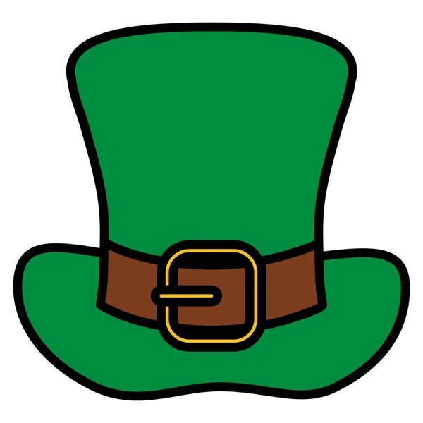 St patricks leprechaun hat — Stockvector