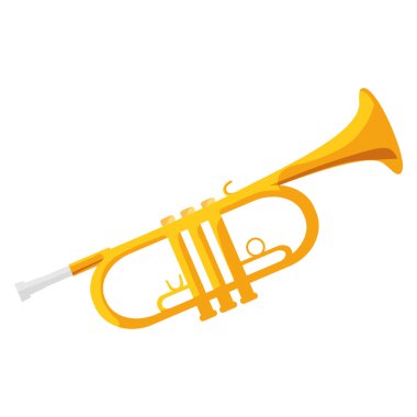 trompet enstrüman müzik simgesi