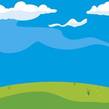 güzel manzara sahne simgesi