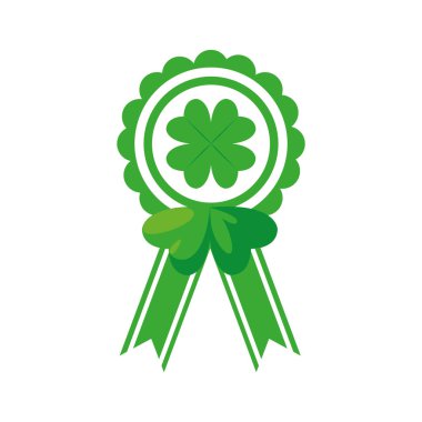 yonca yaprağı saint patricks günü ile madalya