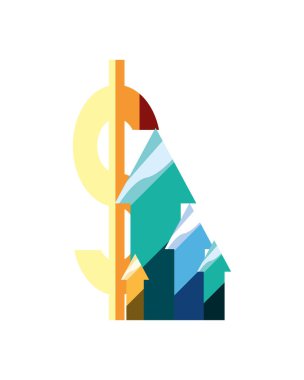 grafik okları Doları artırmak