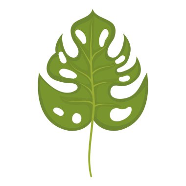 tropikal yaprak ekoloji simgesi