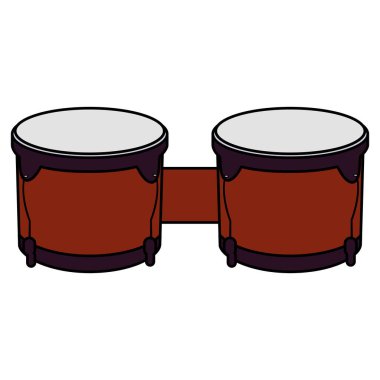 Timbal'de enstrüman müzik simgesi