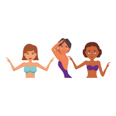 Mayo ile güzel kadınlar