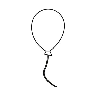 beyaz zemin üzerine kırmızı balon dekorasyon