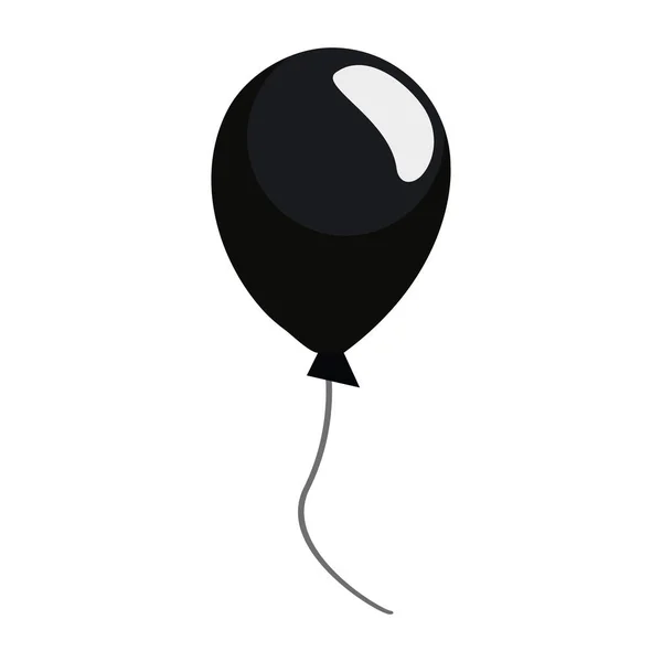 Ballon decoratie op witte achtergrond — Stockvector