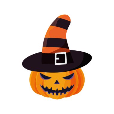 Cadılar Bayramı Balkabağı ve şapka kostüm