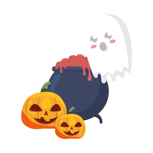 Feliz Halloween Celebración — Vector de stock