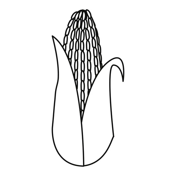 大玉米芯自然背景 — 图库矢量图片