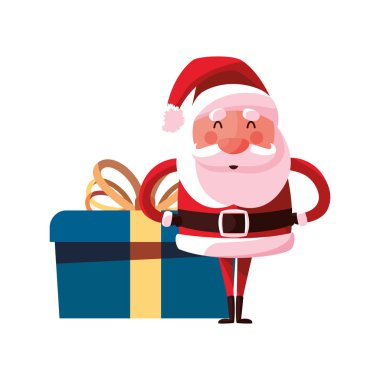 Noel Noel Baba hediye kutusu dekorasyon