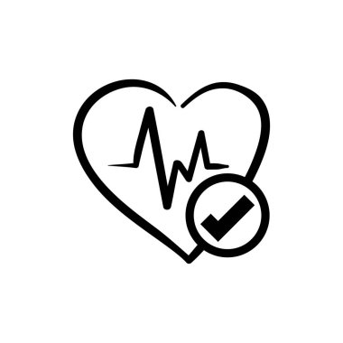 kalp Kardiyoloji izole simgesi