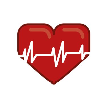 kalp Kardiyoloji izole simgesi