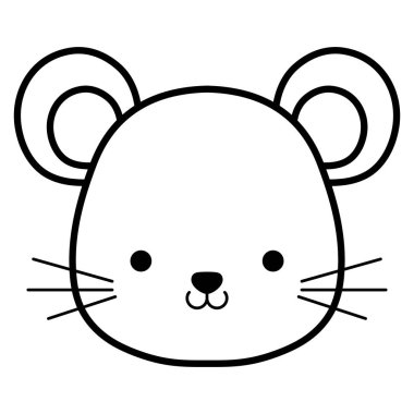 şirin ve küçük fare karakteri