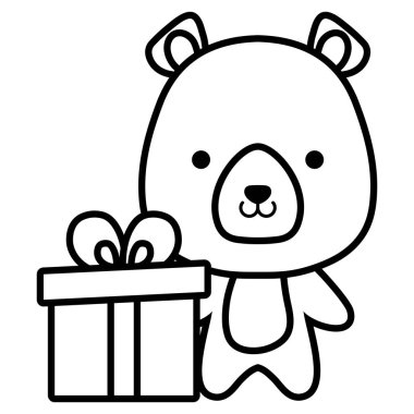 şirin ve küçük ayı giftbox ile