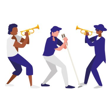 şarkıcı ve müzisyen grup karakter