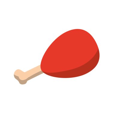 lezzetli tavuk uyluk simgesi