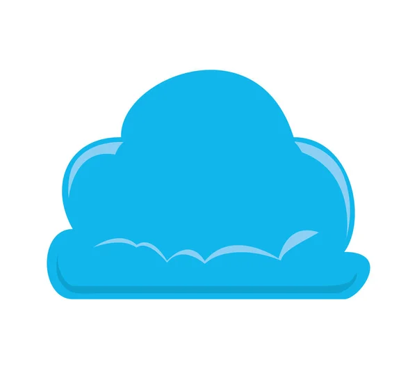 Ícone de desenho bonito nuvem — Vetor de Stock