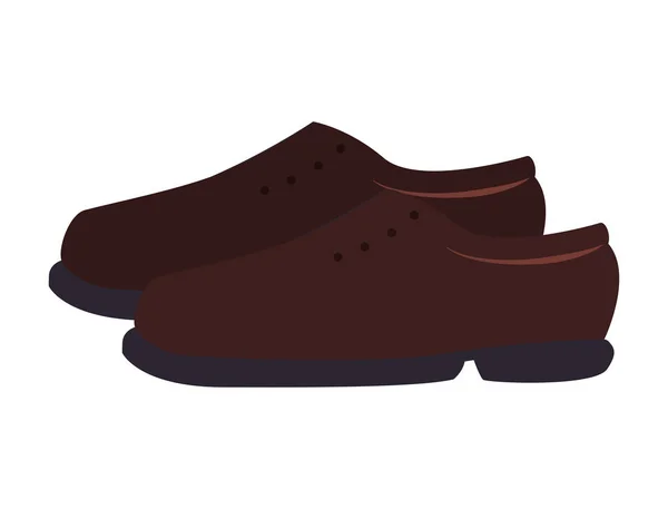 Elegant shoes isolated icon — Stock Vector