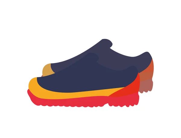 Tennis sport scarpe icona — Vettoriale Stock