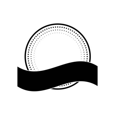 Daire mühür damgası ile şerit