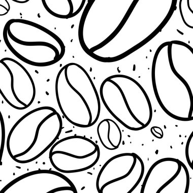 lezzetli kahve tohum desen