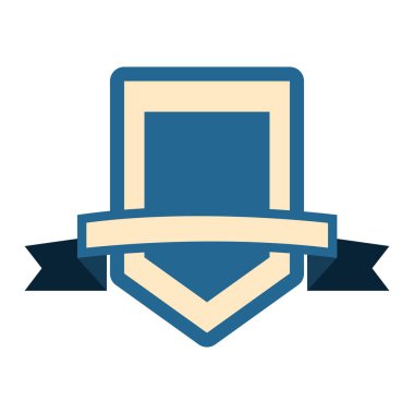 Arma rozet boş şablon