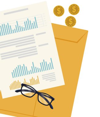 ofis malzemeleri ve Manila zarf