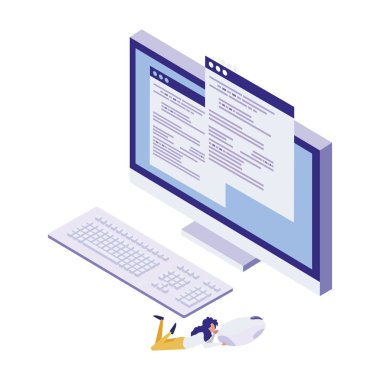 Masaüstü mini insanlar ile