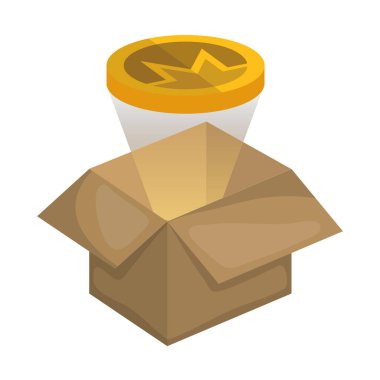 karton kutu ile monero