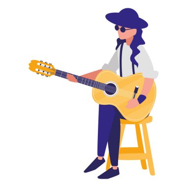 gitarist iskambil gitar karakter