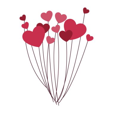 kalp şeklinde helyum balonlar