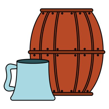 bira ahşap varil ve kavanoz